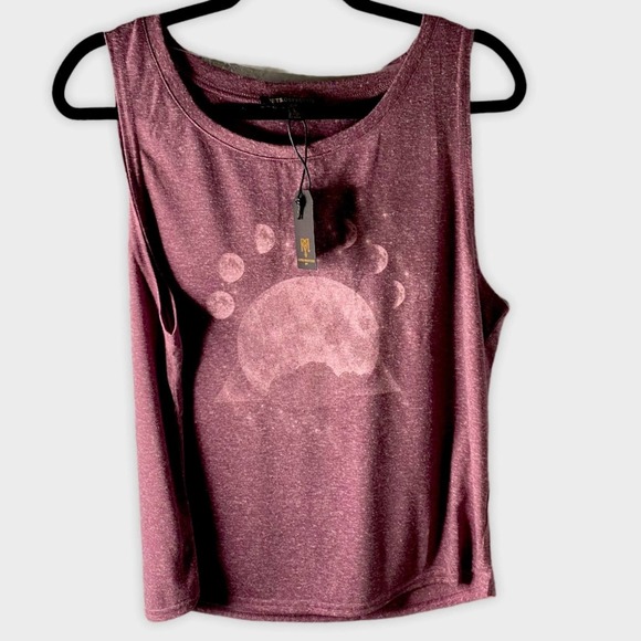Retrospective Co. women's Phases of the moon tank top size large NWT - Picture 2 of 5